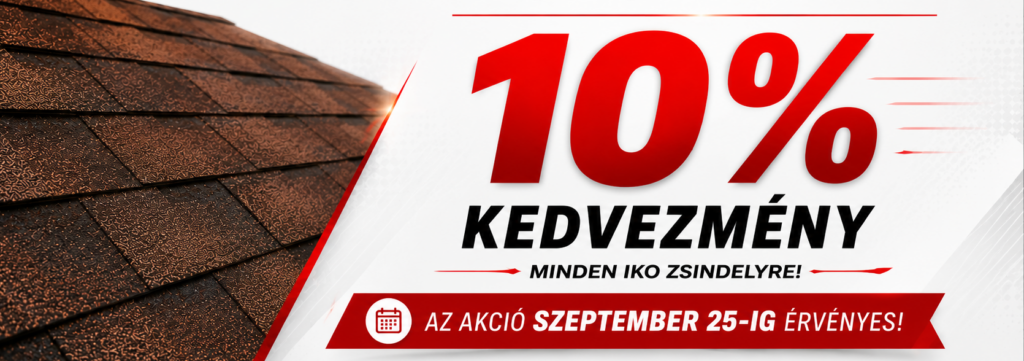 IKO zsindely akció banner