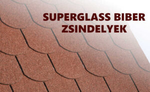 Superglass Biber hódfarkú zsindelyek