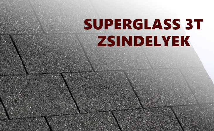 Superglass 3T téglány IKO zsindely kategória a zsindely.hu webáruházban
